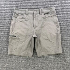 Simms Fishing Products Short Men 32 Gray Outdoor Hiking Cargo Utility Trail Fish